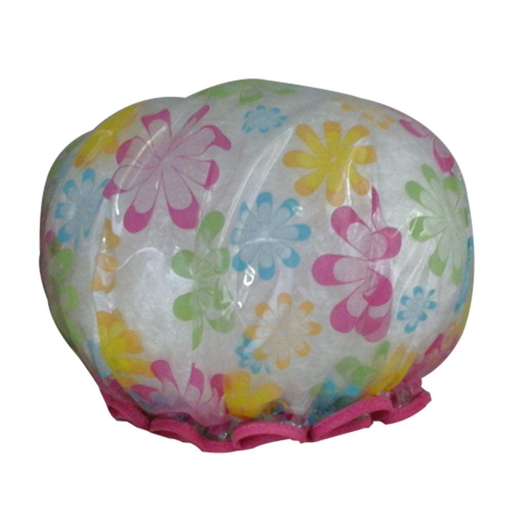 Touca Para Banho Florido 1