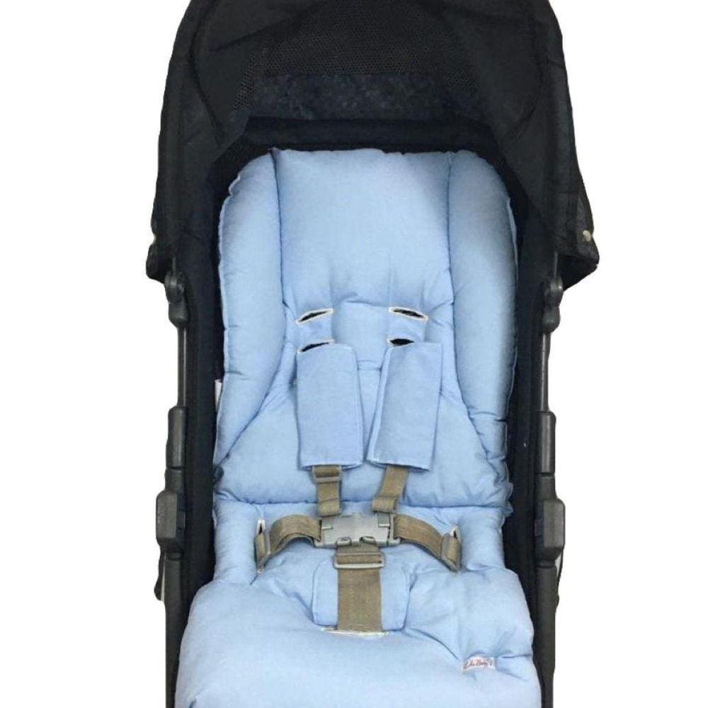 Colchonete Para Carrinho De Neném Antialérgico - Azul