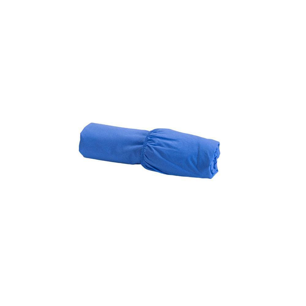 Lençol Elástico Solt 100% Algodão 200Fios Percal Azul