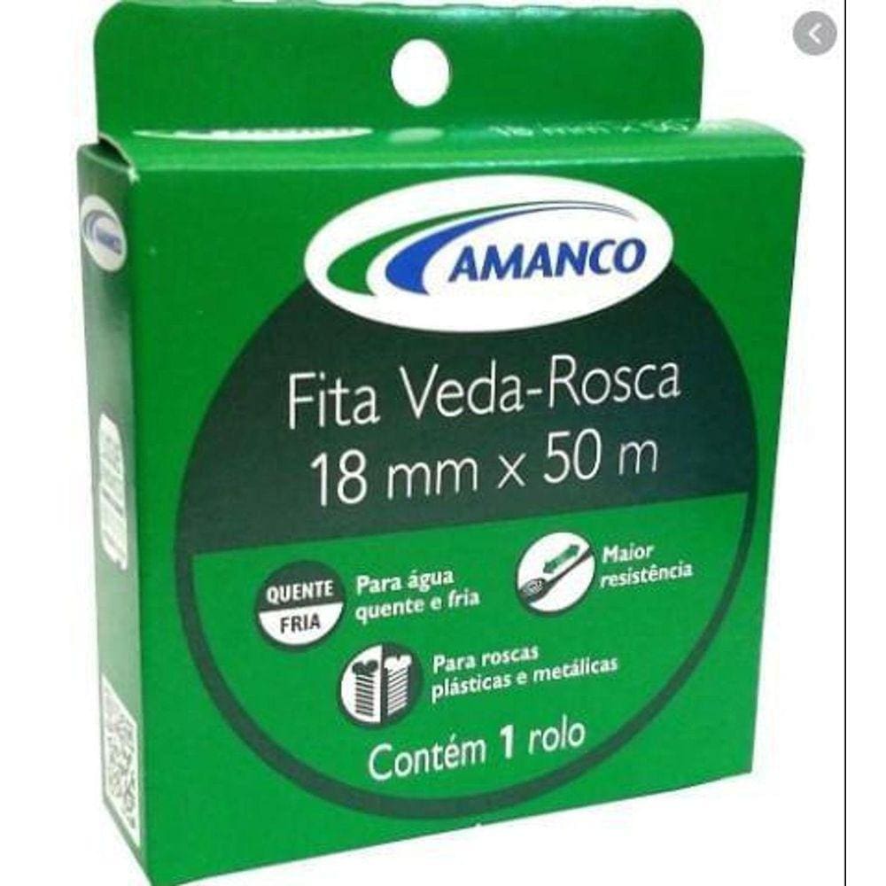 Amanco Fita Veda Rosca 18Mmx50