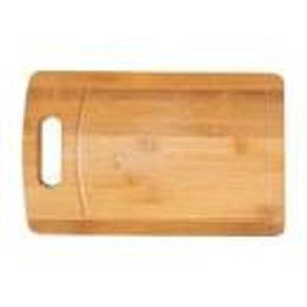 Tábua De Corte Carne Churrasco Bambu 40X29X1,8Cm Mundiart