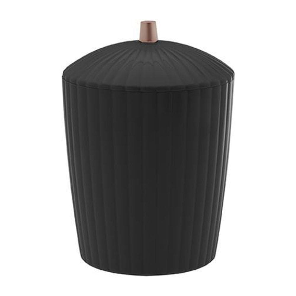Lixeira Redonda Canelatta - Preta