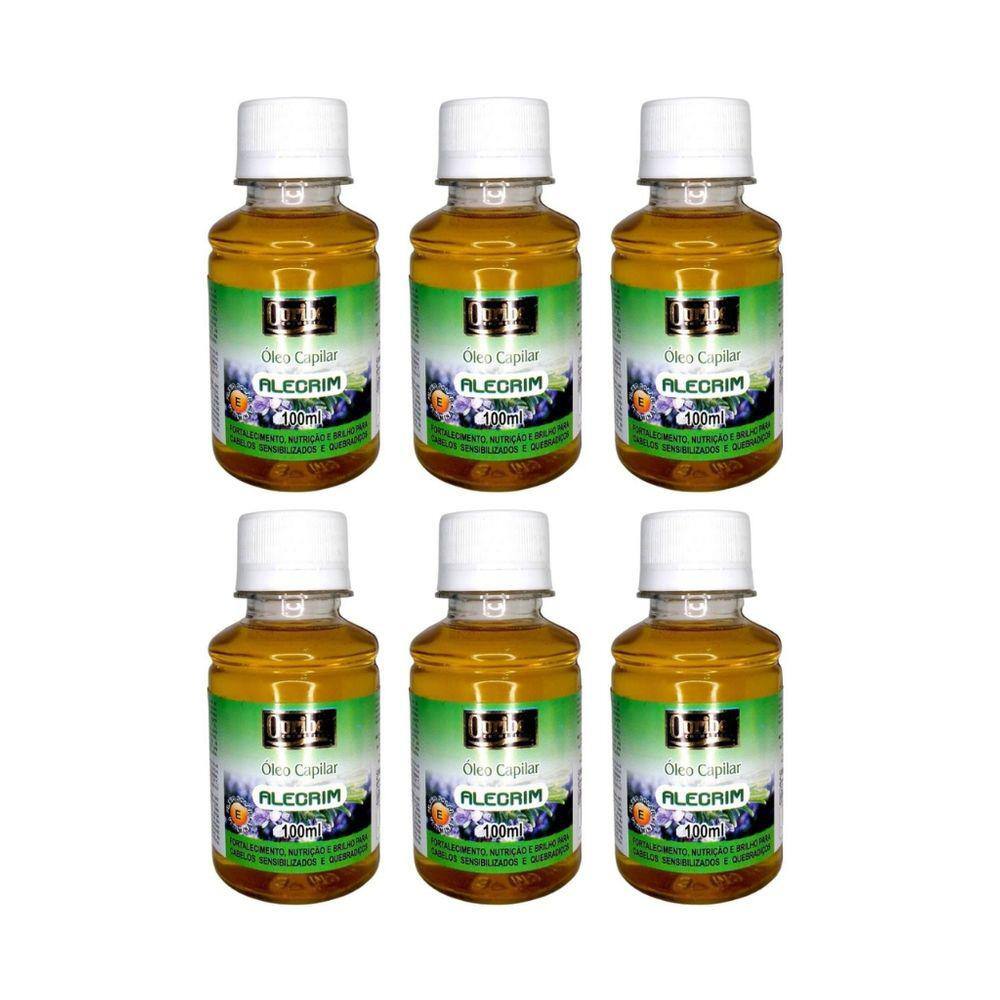 Oleo Capilar Ouribel Alecrim 100ml - Kit C/ 6un
