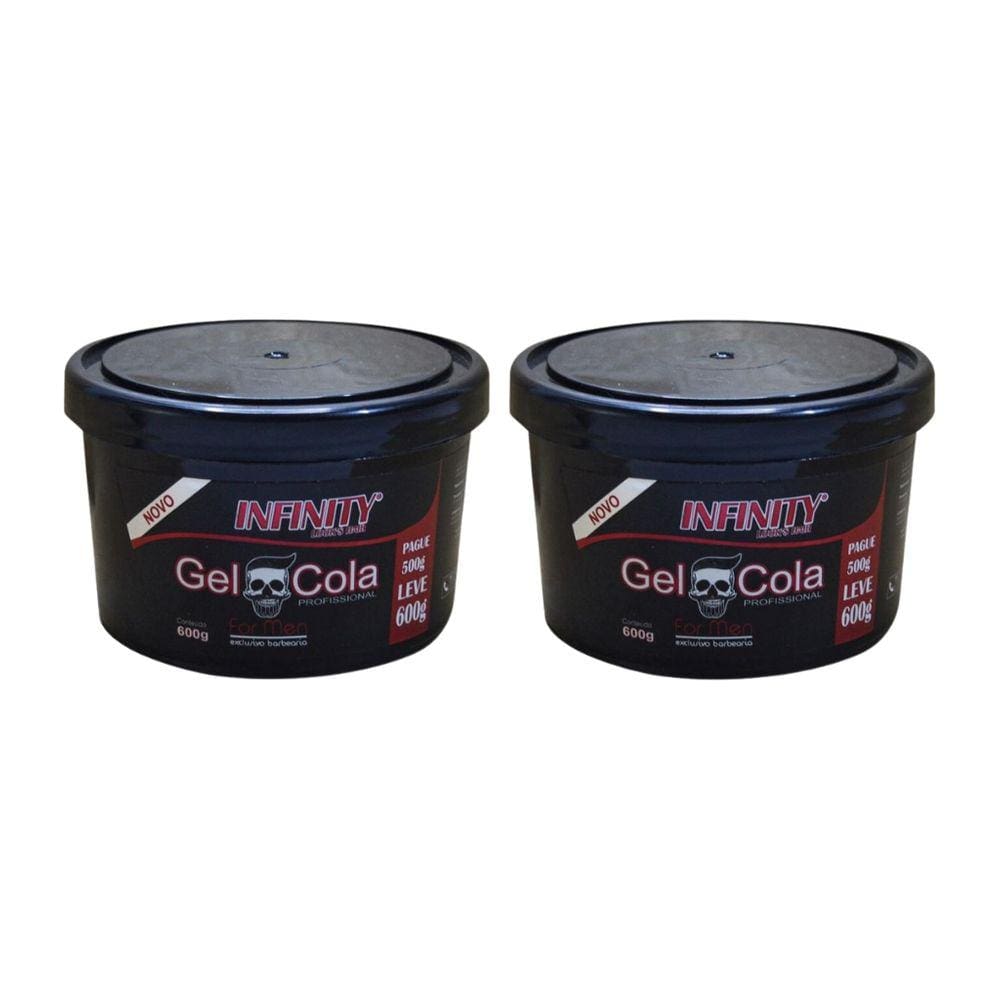 Gel Cola Infinity For Men 600g - Kit C/ 2un