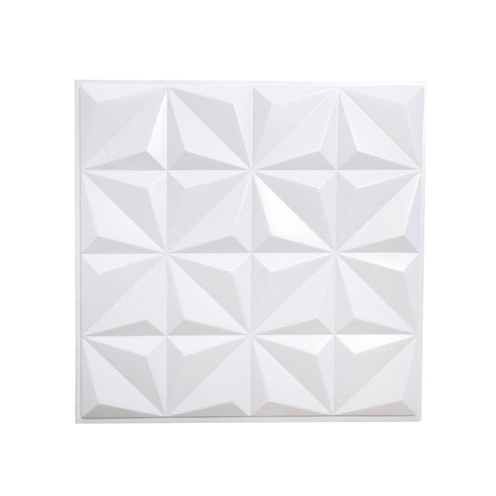 Kit 5 Placas Revestimento De Parede Pvc 3D Relevo Estelar