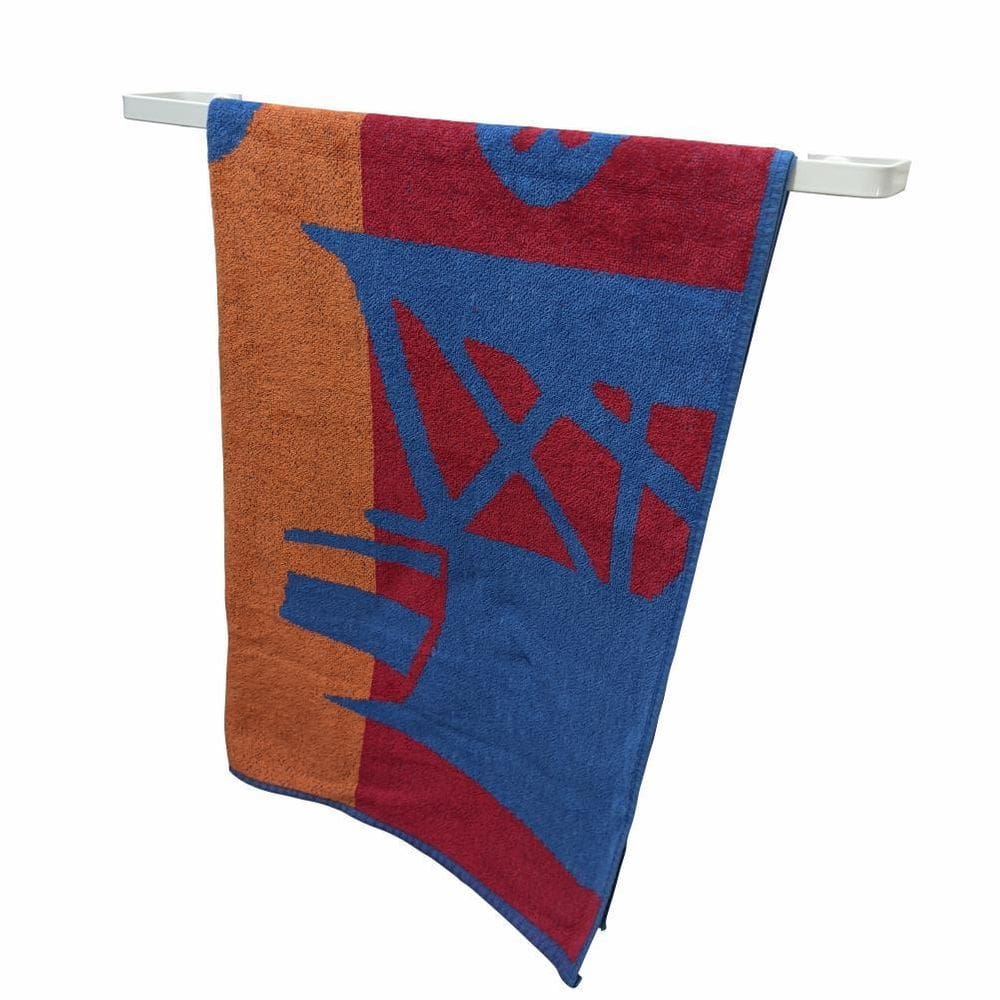 Porta Toalha Para Banheiro Parede Branco Brilho Supremo