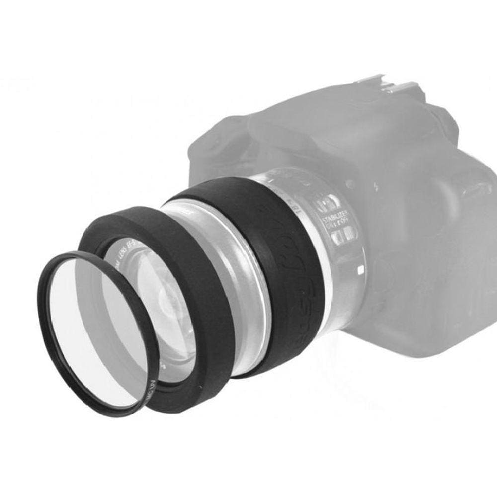 Kit Proteção Para Lente Fotográfica De 58Mm Com Filtro Mc Uv