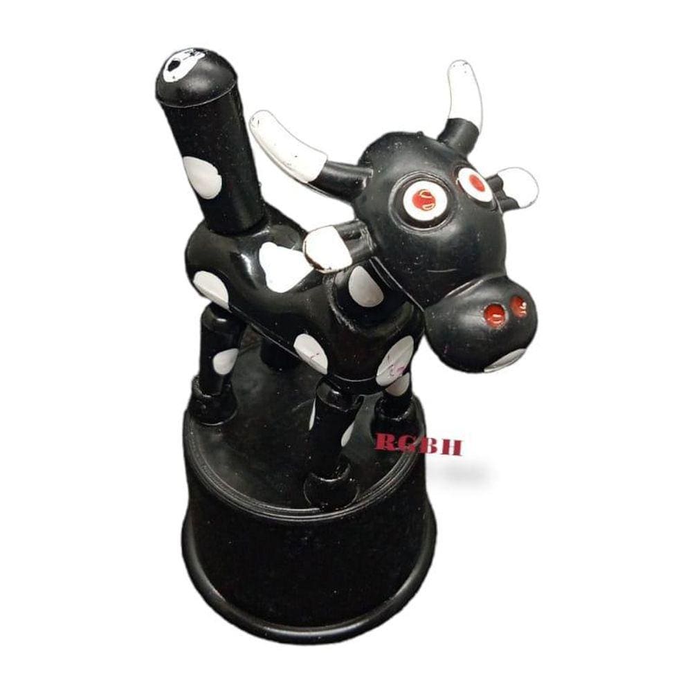 Brinquedo Retrô Mini Vaquinha Dançarina Mole Mole