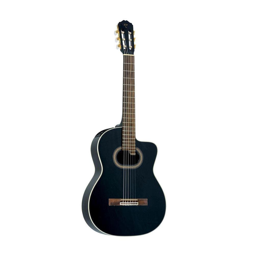 Violão Takamine Nylon Gc6Ce Preto Pré Amplificador Tp4T