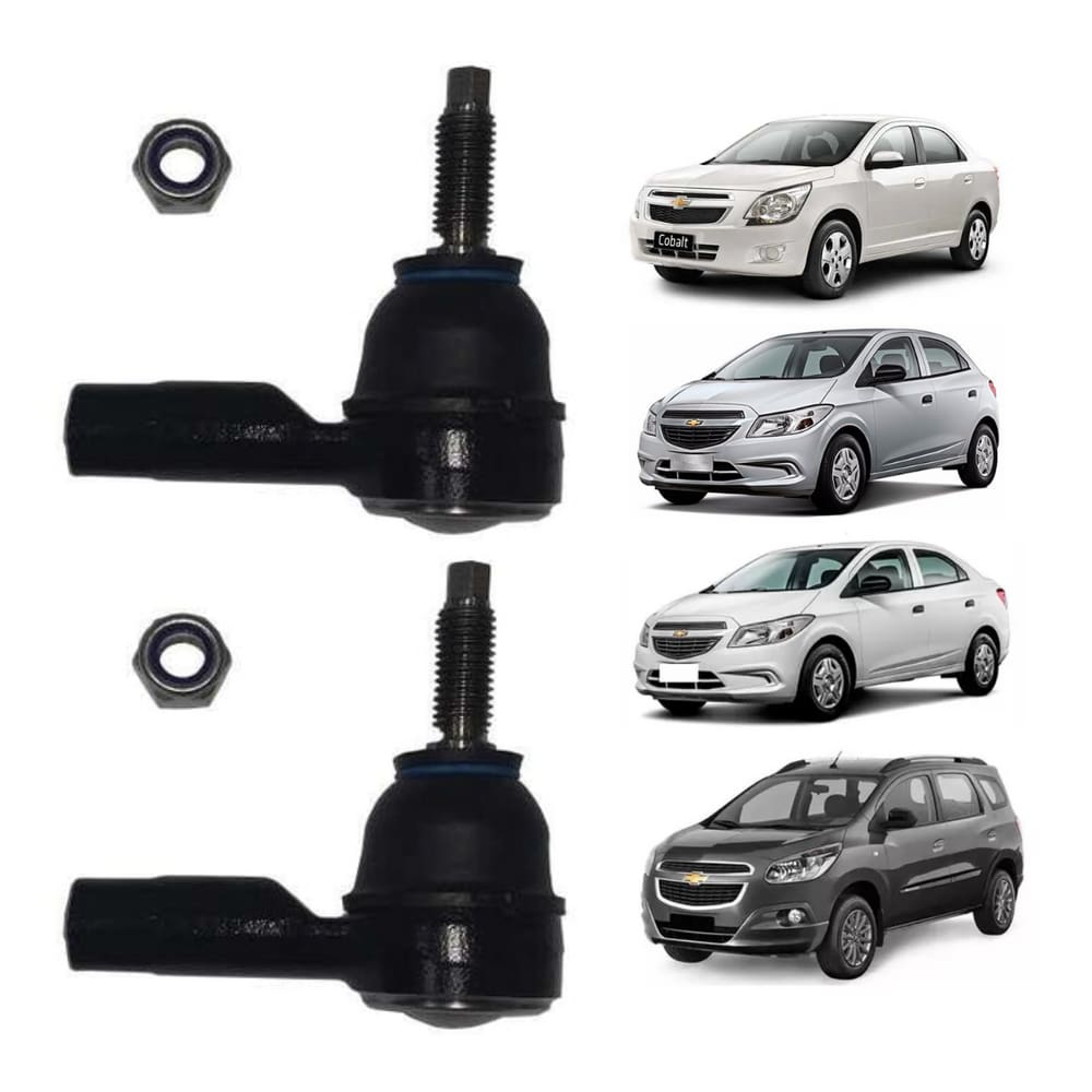 Par Terminal Direção Dianteiro Direito+ Esquerdo Chevrolet Spin 2012 A 2016 Nakata