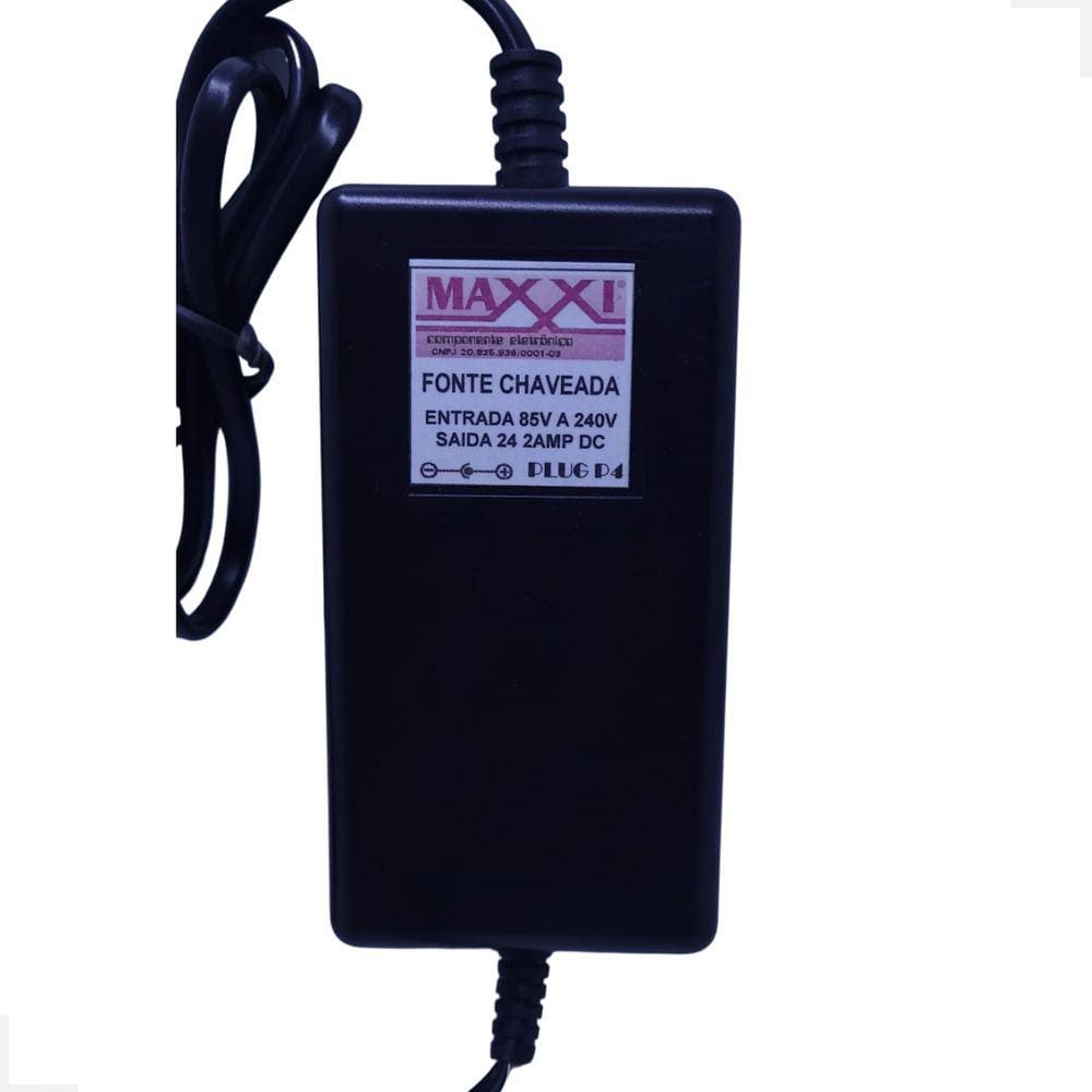 Fonte Adaptador Maxxi 24V X 2 Amp