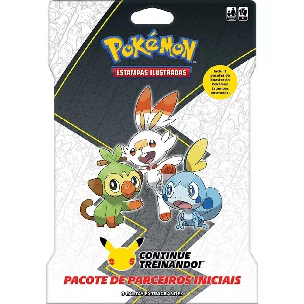 Pokémon Blister Gigante Parceiros Iniciais - Galar