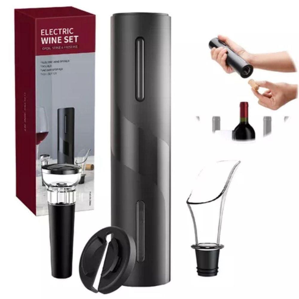 Abridor Vinho Champagne Garrafa Automático Saca Rolhas