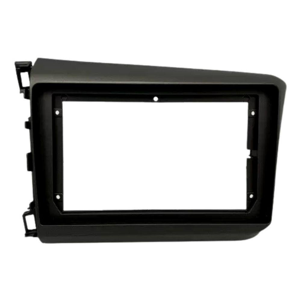 Moldura Multimídia 9 Honda Civic 12/16 C/ Adaptador 7 Padrão Chinês/Japonês Grafite - Fiamon(4118)