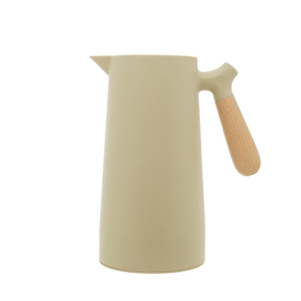 Garrafa Térmica 1 Litro c/ Cabo Madeira Nórdica Menta - Bon Gourmet