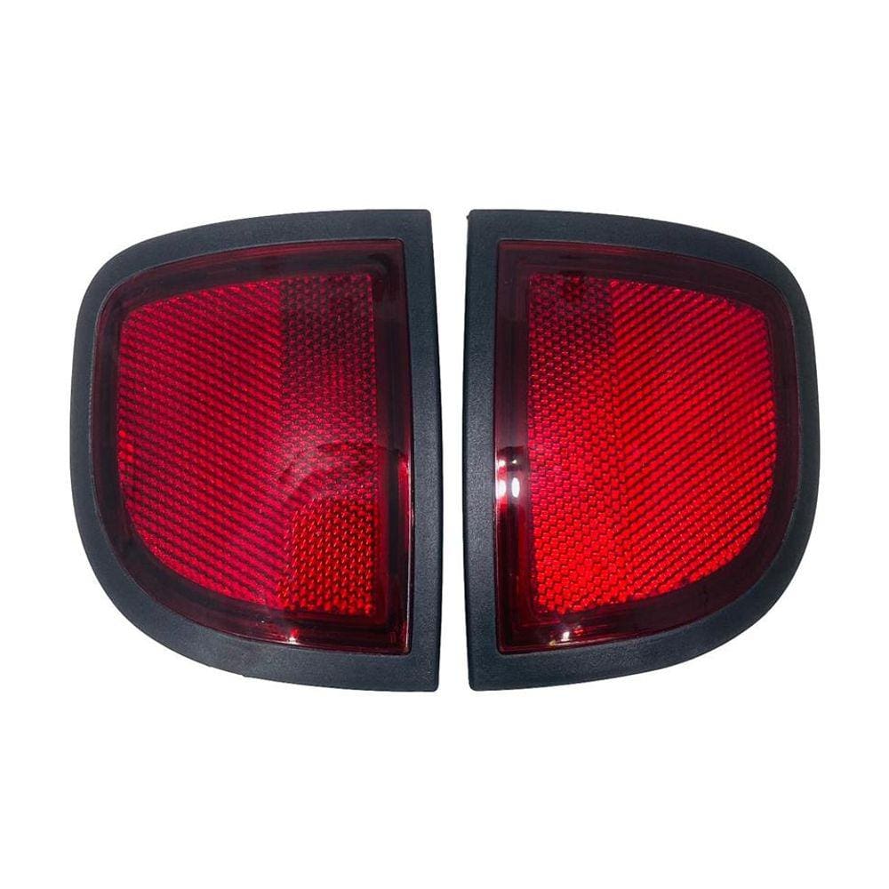 Par Refletor Olho Gato Parachoque L200 Triton 2008 2009 2010 2011 2012 2013 2014 2015