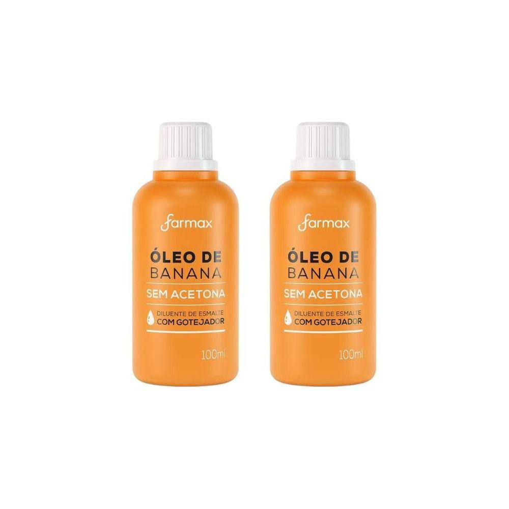 Oleo De Banana Farmax 100Ml-Kit C/2Un