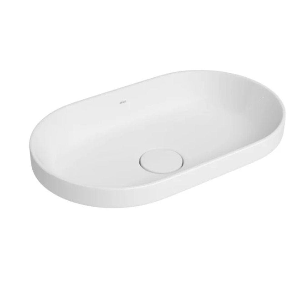 CUBA SOBREPOR OVAL 50cm BRANCO L.24050.17 BANHEIRO LAVABO