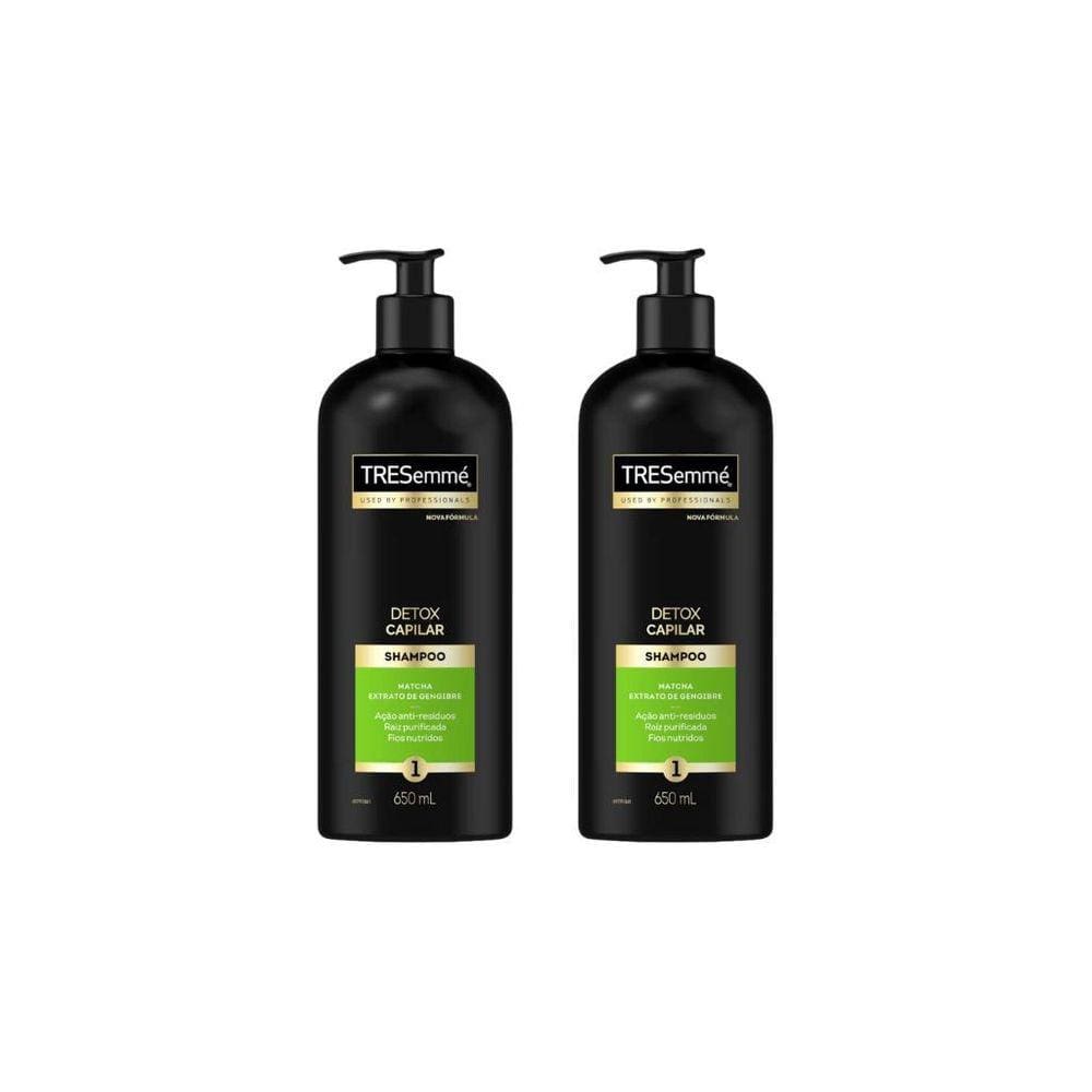 Shampoo Tresemme Detox Capilar 650Ml-Kit C/2Un