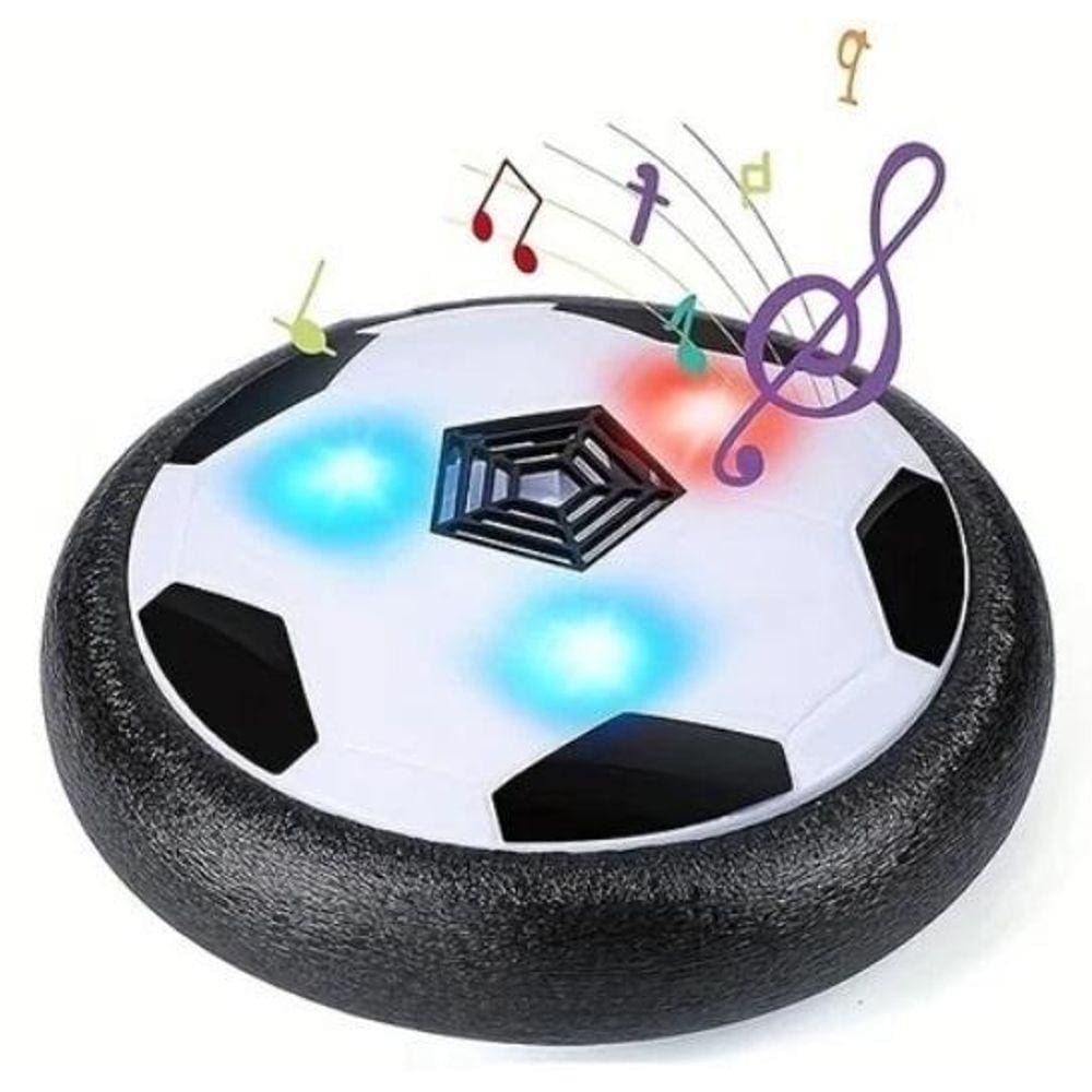 Bola De Futebol Disco Flutuante Luzes E Sons