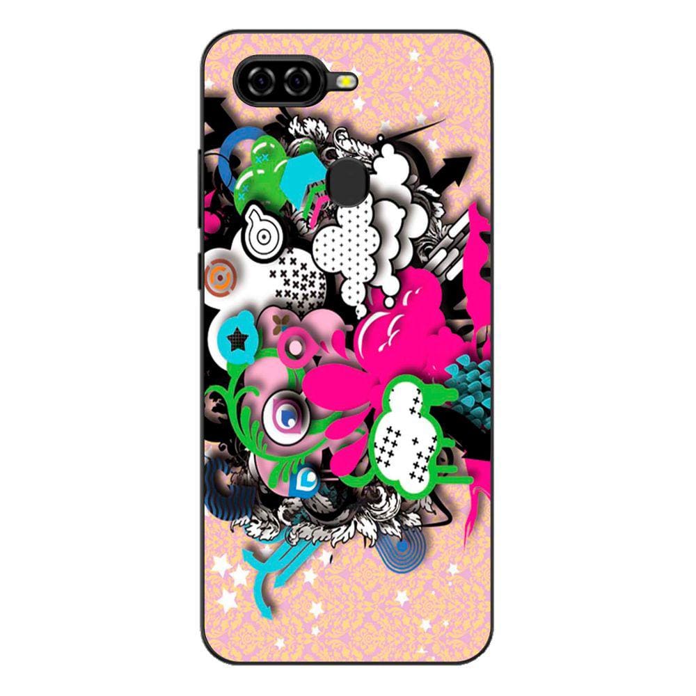 Capa Adesivo Skin104 Verso Para BLU B6 (2024)