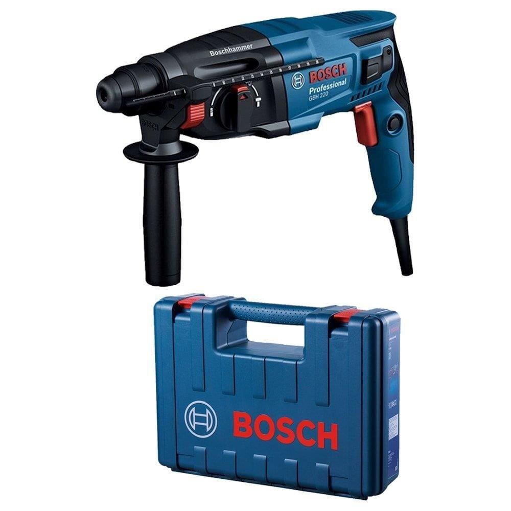 Martelete Rompedor Bosch GBH 220 720W com Maleta