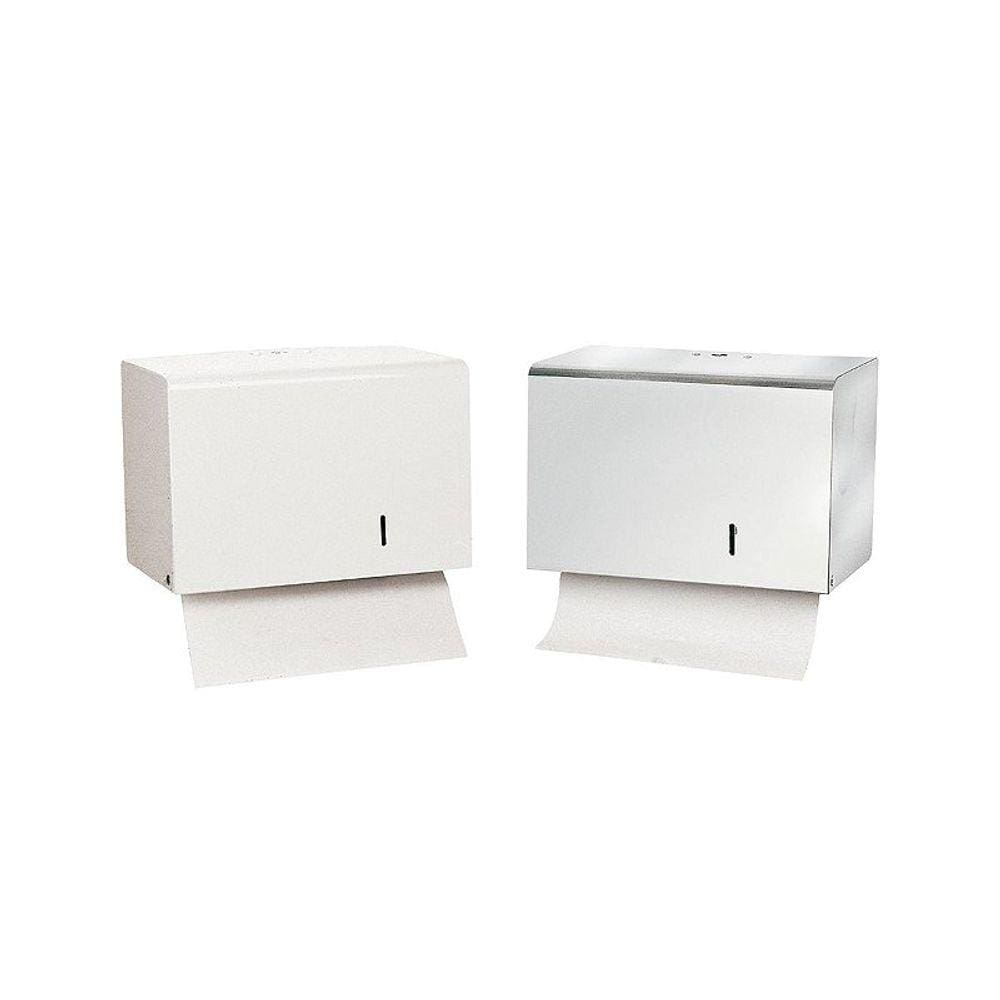 Porta Papel Toalha 2 Dobras Toalheiro Branco Globo