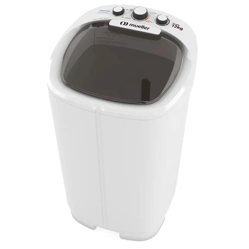 Tanquinho de Lavar Roupa Mueller Family Aquatec 12kg Branco 220v