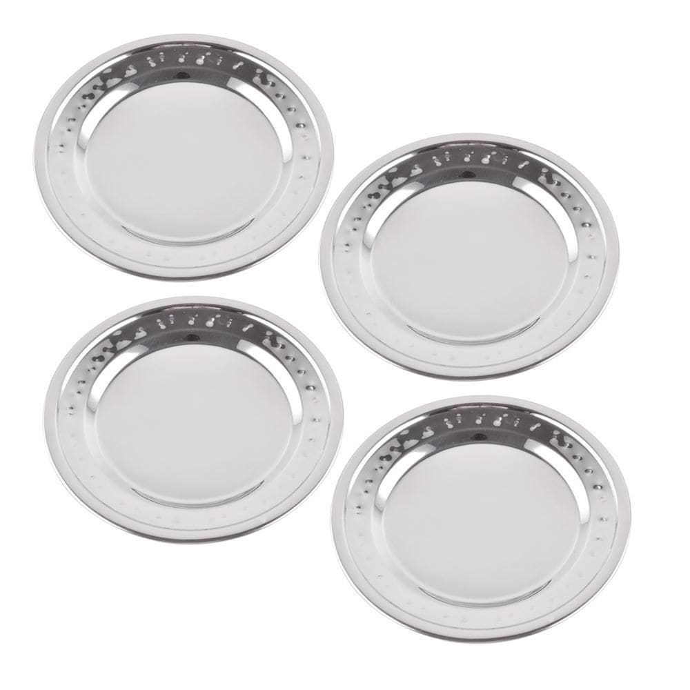 Kit Porta Copos Mesa Descanso Aço Inox Bartender 11Cm