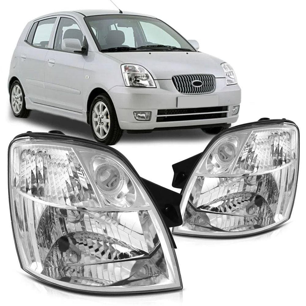 Farol Dianteiro Kia Picanto 2005 2006 2007 2008 05 06 07 08