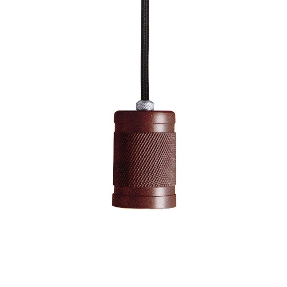 Pendente Vintage Recartilhado Marrom Gold 1xE27 - Blumenau