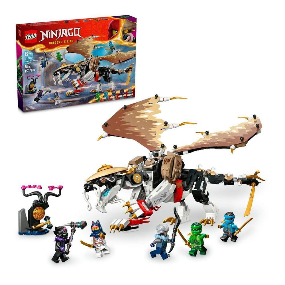 LEGO® NINJAGO® Egalt, o Dragão Mestre; Brinquedo de Herói 71809
