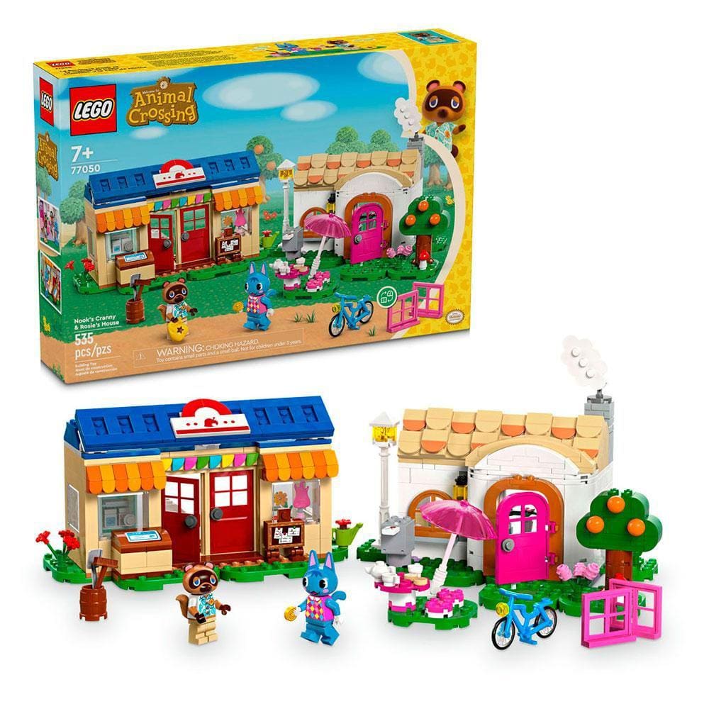 LEGO® Animal Crossing™ Nook`s Cranny e casa da Rosie 77050