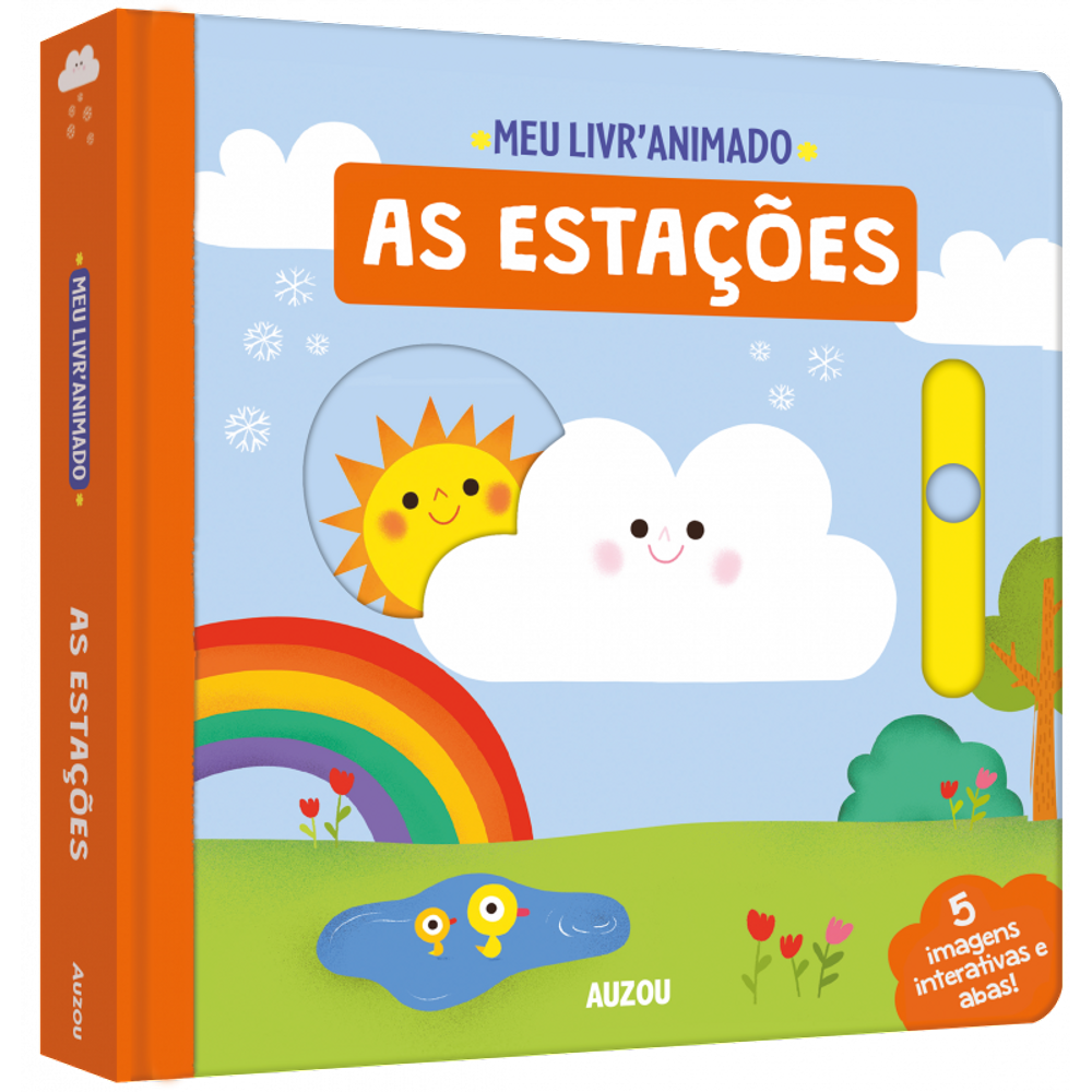 As estações: Meu livro animado