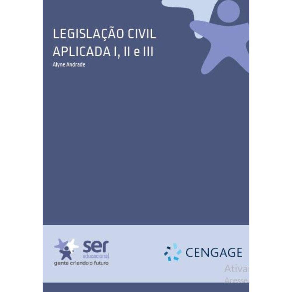 Legislação Civil Aplicada I, II e III