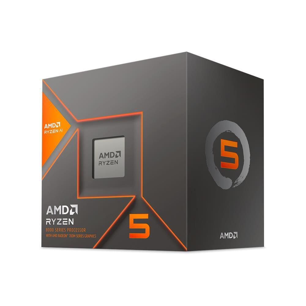 Processador AMD Ryzen 5 8600G, 4.3GHz (5.0GHz Turbo), 6-Cores 12-Threads, AM5