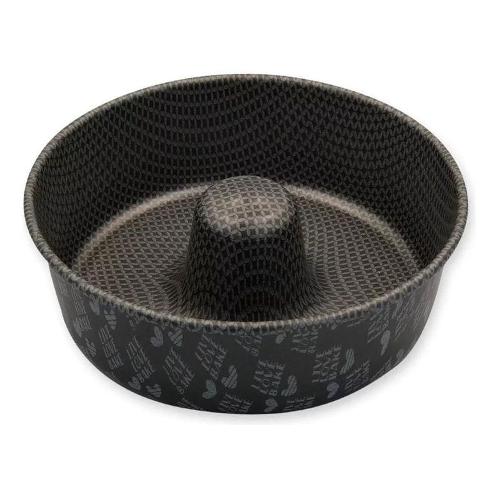 Forma Pudim Redonda 18Cm Alumínio Durável Resistente Caseiro