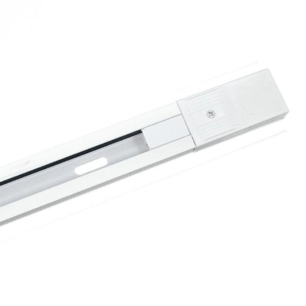 Trilho Eletrificado De Sobrepor Sem Canaleta 1,5m Branco - Nordecor
