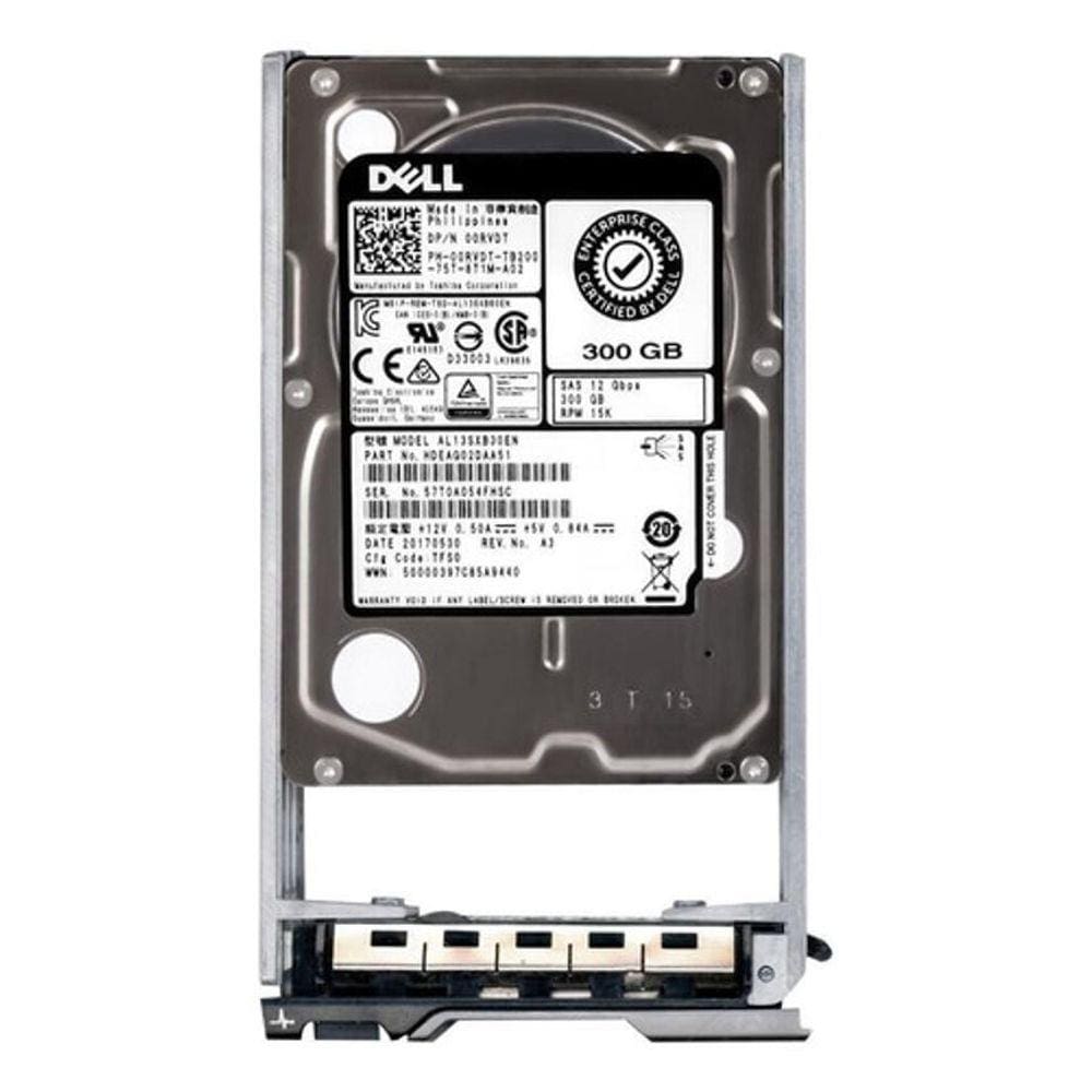 Hd Sas Dell 2.5 300Gb 15K 00Rvdt 0Rvdt Al13Sxb30En