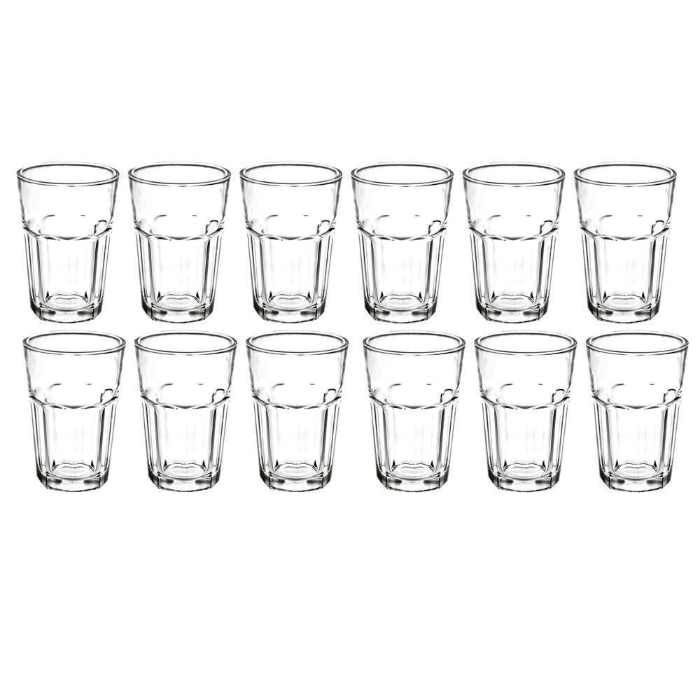 Conjunto 12 Copos Vidro Casual 350Ml Class Home