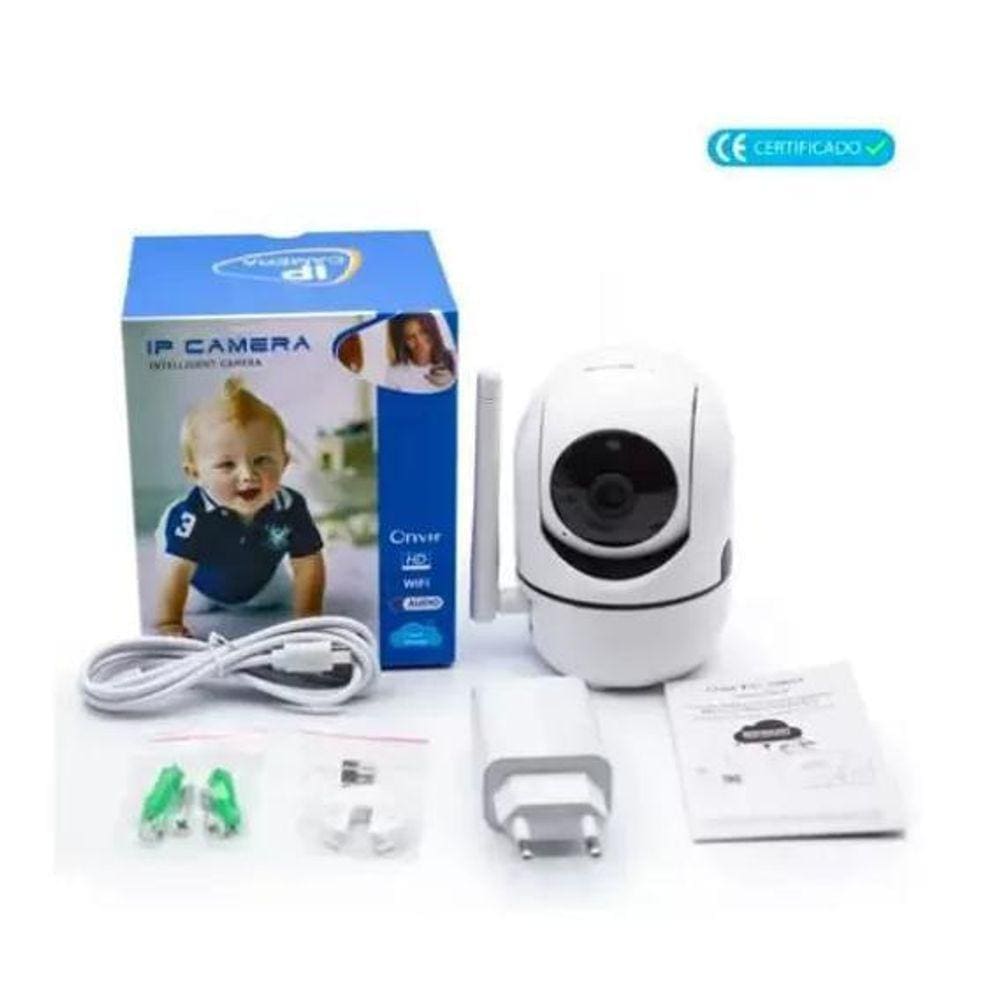 Câmera Robô Babá Eletrônica Wifi Hd, E Seguro.