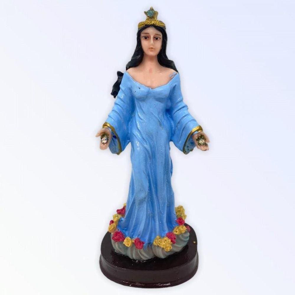 Santos Católicos Proteção Em Resina 15 Cm-Selecione O Santo