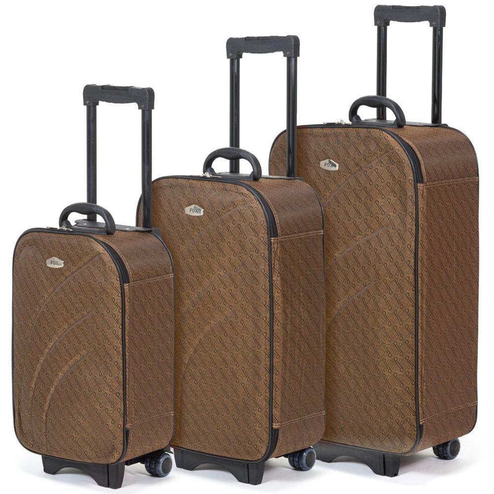 Conjunto Mala De Viagem Com 3 Peças Mala P Medida Anac