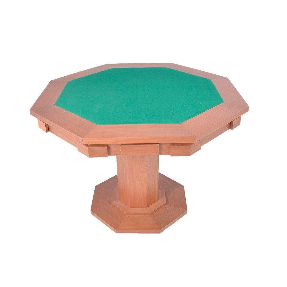 Carteado Oitavado com Gavetas e Porta-copos