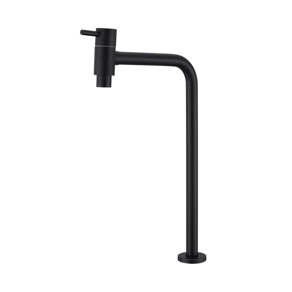 Torneira Banheiro Lavatório Inox Mesa Longa 35 cm Preta NOX09B Doan
