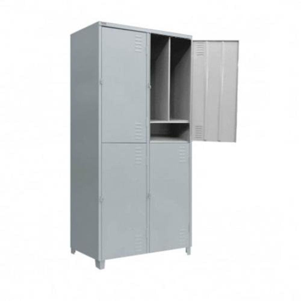 Roupeiro De Aço Insalubre 4 Portas Vestiário Nr 18/24 Locker