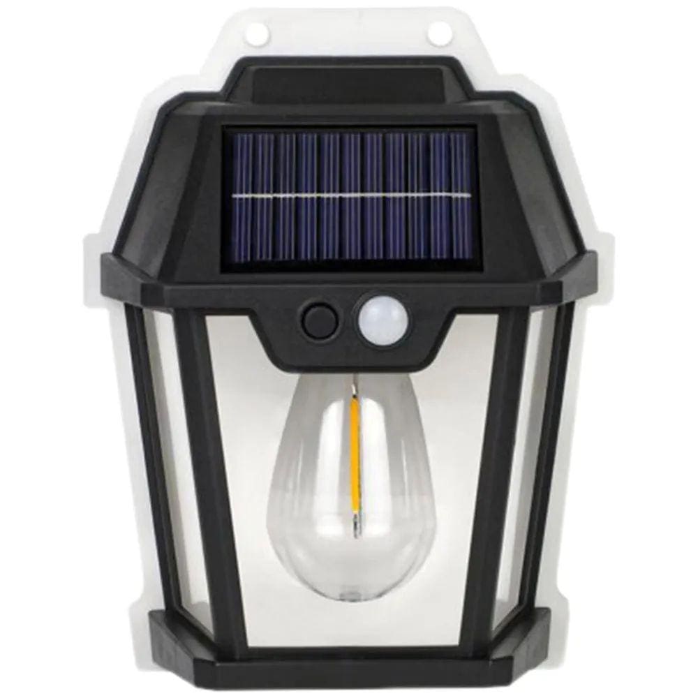 Lâmpada Luminária Solar de Parede sem Fio com Sensor Presença