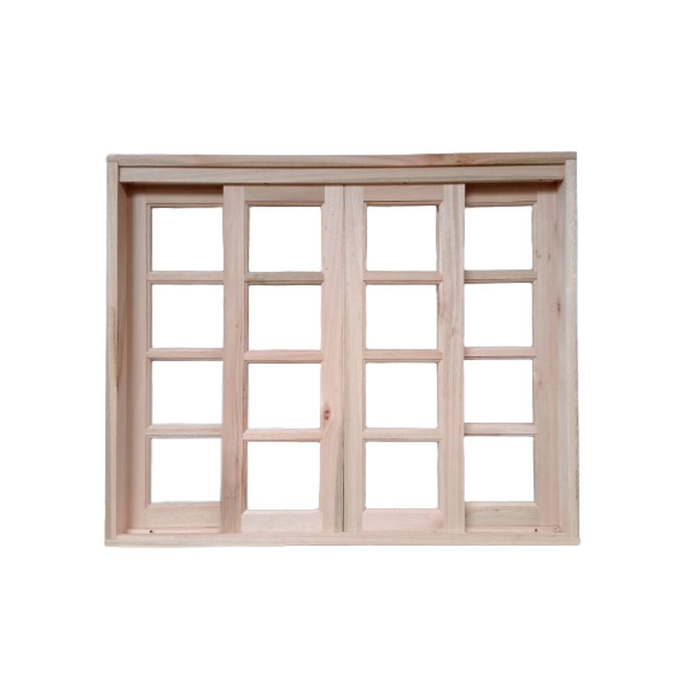 Vitro Correr Madeira Eucalipto 1,20x1,00 Cx10cm