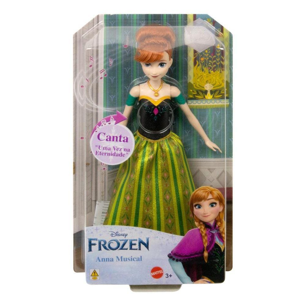 Frozen Anna Música Mágica Disney Princesa