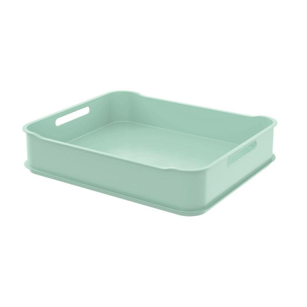 Organizador De Armário Fit Verde Multiuso 31X38X8Cm Brinox